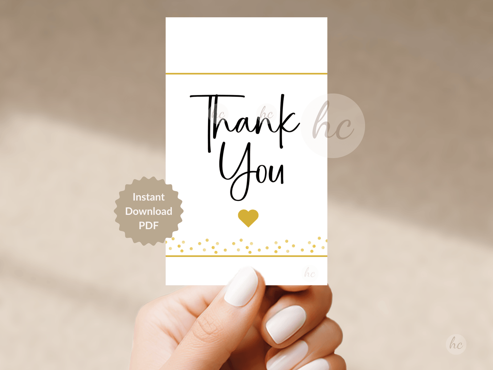 thank you gift tag minimalist thank you gift tag printable with gold details