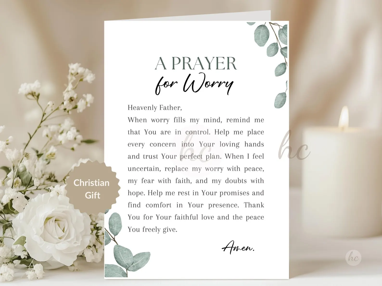 A Prayer for Worry